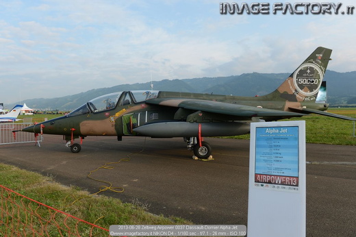 2013-06-28 Zeltweg Airpower 0037 Dassault-Dornier Alpha Jet